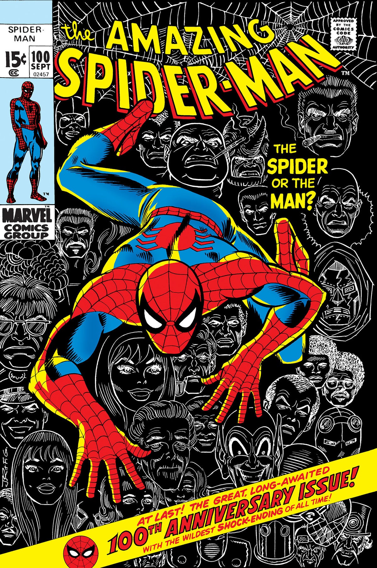 AMAZING SPIDER-MAN #100 FACSIMILE EDITION FOIL VARIANT
