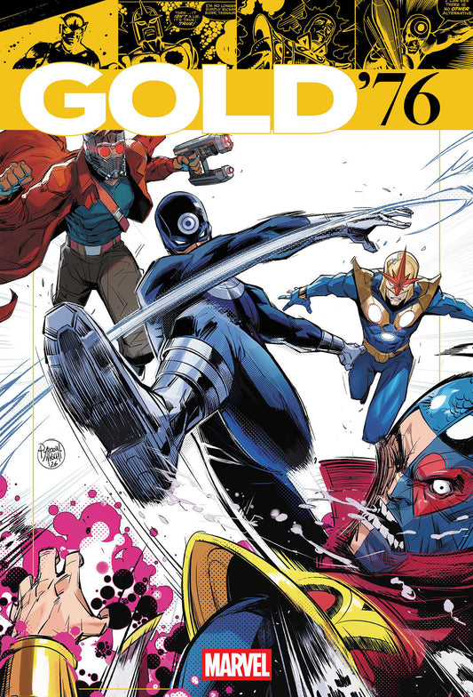 MARVEL GOLD '76 #1 HICHAM HABCHI HOMAGE VARIANT FOC August 10, 2026