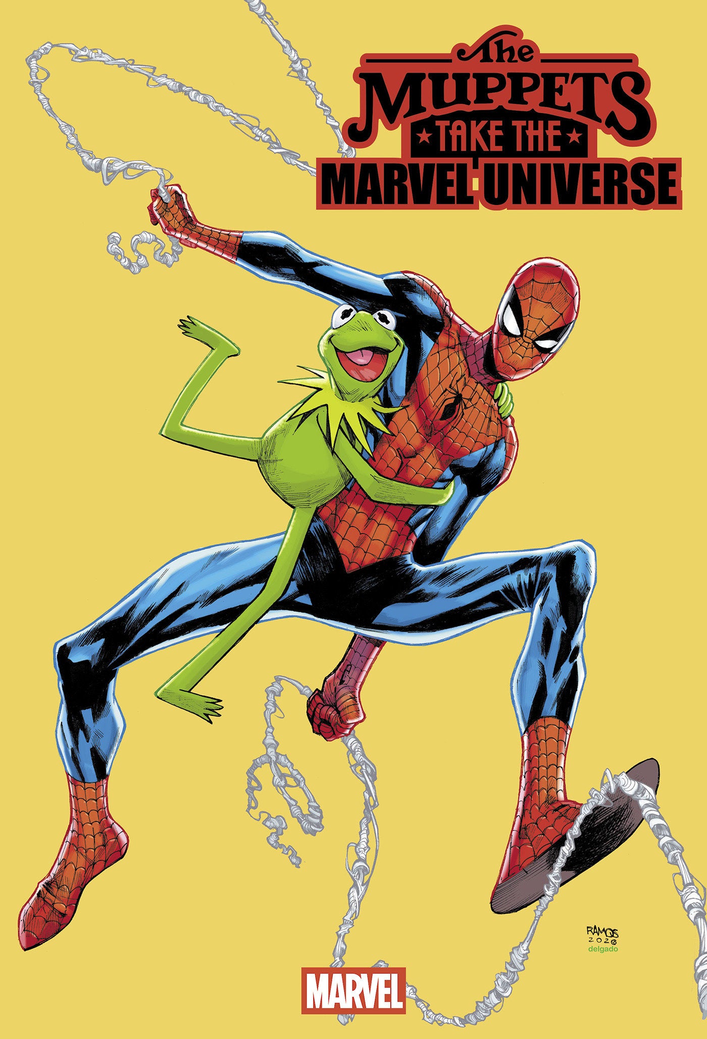 MUPPETS TAKE THE MARVEL UNIVERSE #1 HUMBERTO RAMOS FOIL VARIANT FOC August 10, 2026