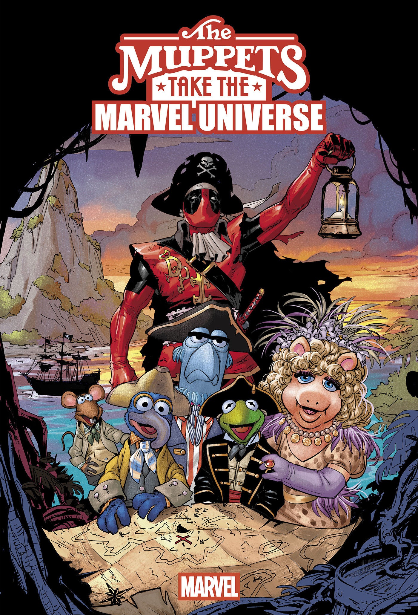 MUPPETS TAKE THE MARVEL UNIVERSE #1 MATTEO LOLLI MUPPET TREASURE ISLAND 30TH ANNIVERSARY VARIANT FOC August 10, 2026