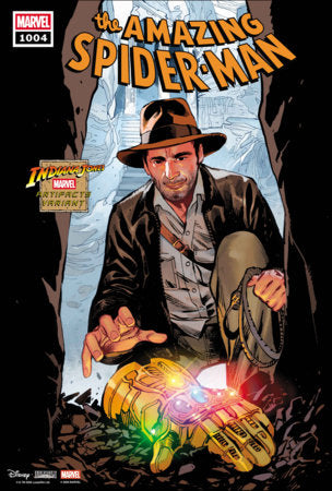 AMAZING SPIDER-MAN #1004 SARA PICHELLI INDIANA JONES MARVEL ARTIFACT VARIANT FOC October 19, 2026