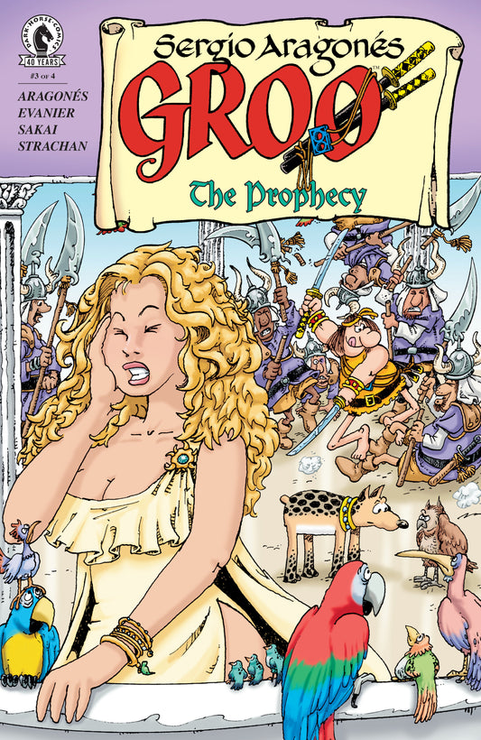 Groo: The Prophecy #3 (CVR A) (Sergio Aragonés) FOC August 17, 2026