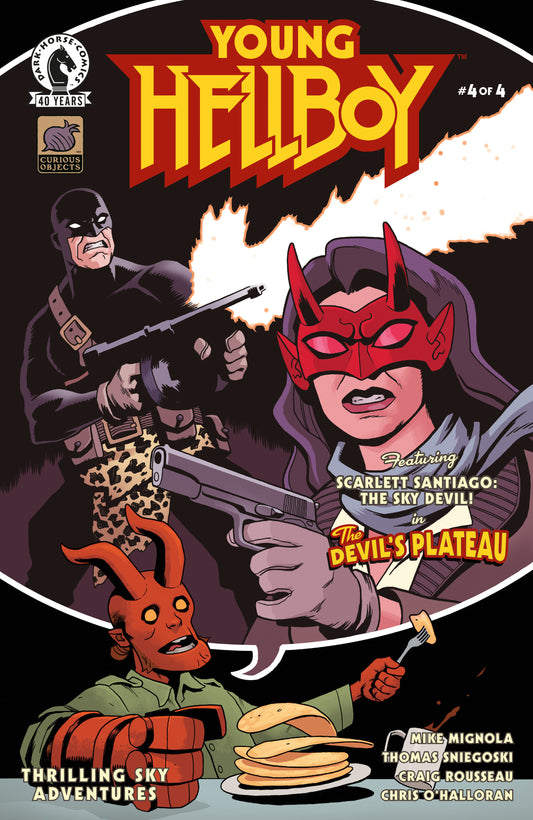 Young Hellboy: Thrilling Sky Adventures #4 (CVR B) (Ben Stenbeck) FOC August 10, 2026