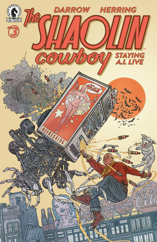 Shaolin Cowboy: Staying A.I.Live #3 (CVR A) (Geof Darrow) FOC August 17, 2026
