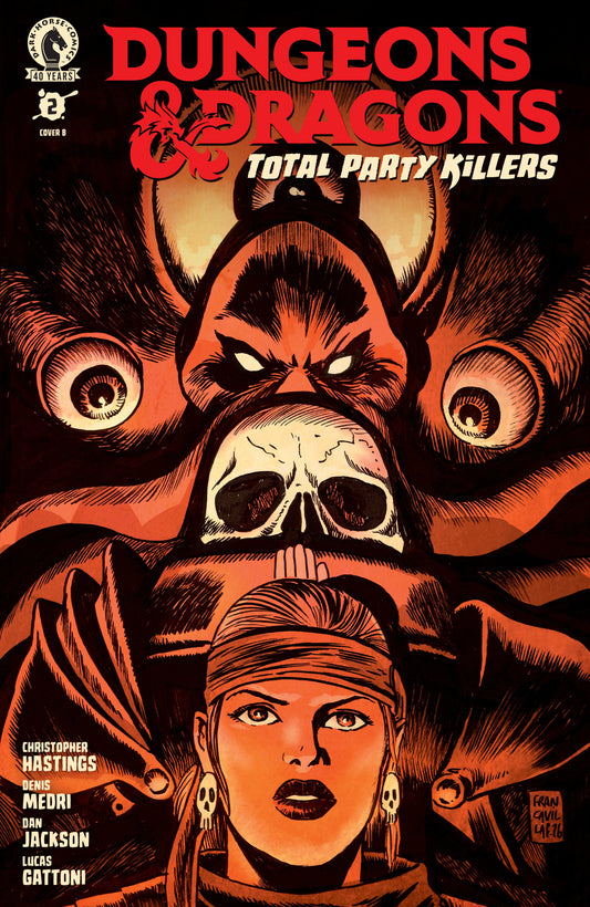 Dungeons & Dragons: Total Party Killers #2 (CVR B) (Francesco Francavilla)) FOC July 27, 2026