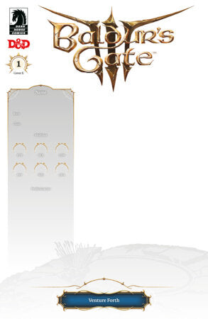 Baldur's Gate III #1 (CVR E) (Blank) (Character Creation) FOC January 11, 2027