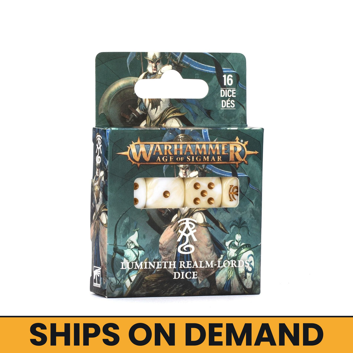 AGE OF SIGMAR: LUMINETH REALMLORDS DICE