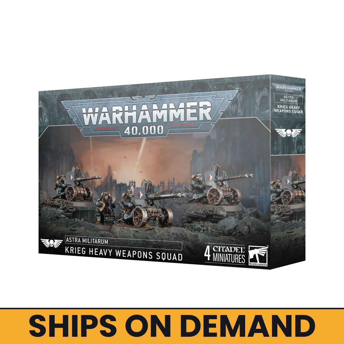 A/MILITARUM: KRIEG HEAVY WEAPONS SQUAD