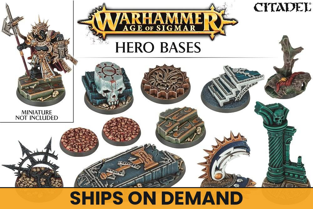 AGE OF SIGMAR HERO BASES