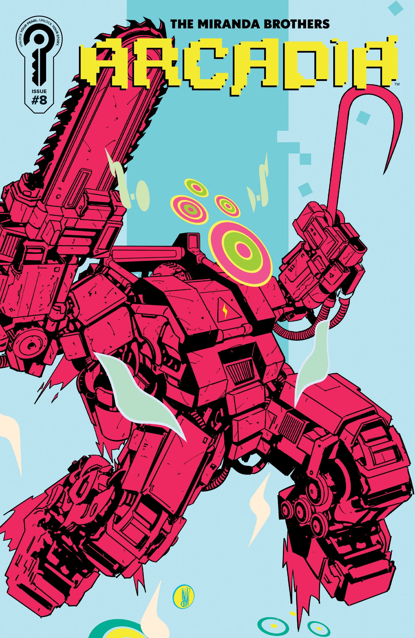 Arcadia #8 Cover A Inaki Miranda FOC August 10, 2026