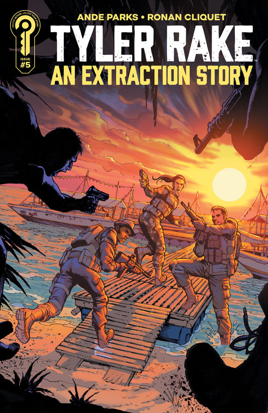 Tyler Rake: An Extraction Story #5 Cover B Marco Santucci FOC August 10, 2026