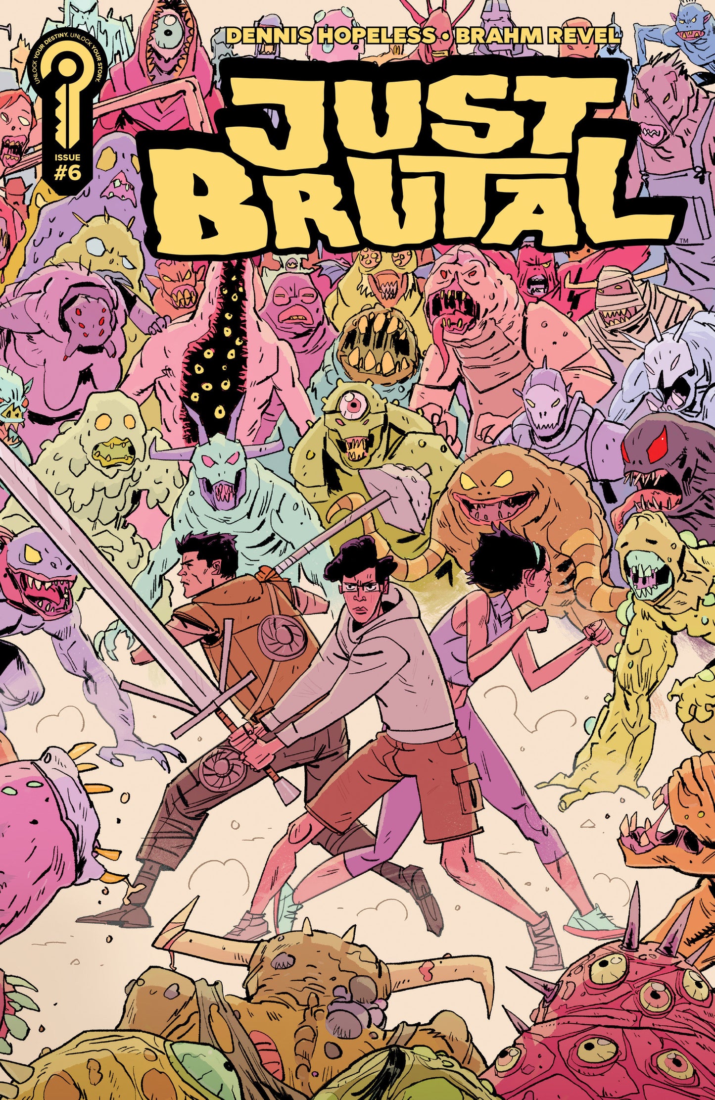 Just Brutal #6 Cover A Brahm Revel FOC August 3, 2026