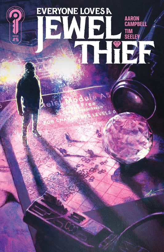 Everyone Loves A Jewel Thief #5 Cover A Aaron Campbell FOC August 17, 2026