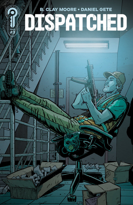Dispatched #3 Cover B David Lapham FOC August 17, 2026