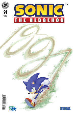 Sonic the Hedgehog #91 Variant B (Haines) FOC September 21, 2026