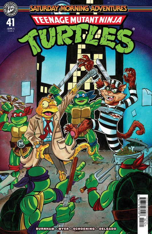 Teenage Mutant Ninja Turtles: Saturday Morning Adventures #41 Variant B (Lavigne) FOC August 17, 2026