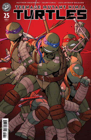 Teenage Mutant Ninja Turtles #25 Cover A (Cabal) FOC November 30, 2026