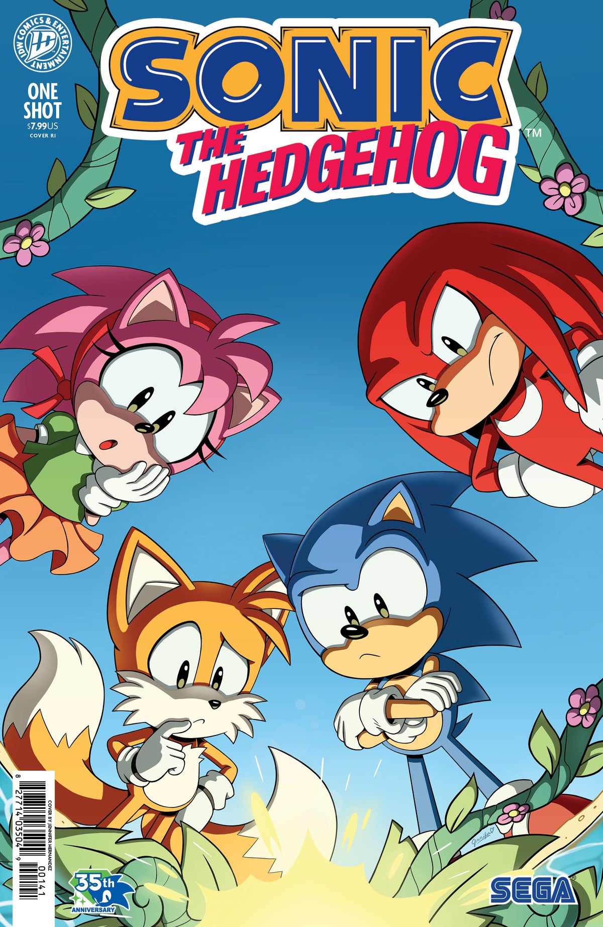 Sonic the Hedgehog: 35th Anniversary Special Variant RI (15) (Hernandez)