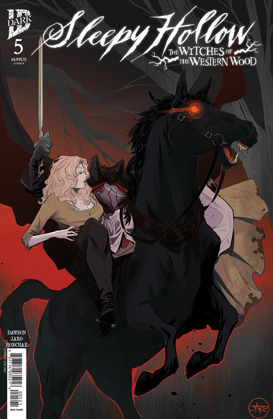 Sleepy Hollow: The Witches of the Western Wood #5 Variant B (Jaro) FOC August 10, 2026