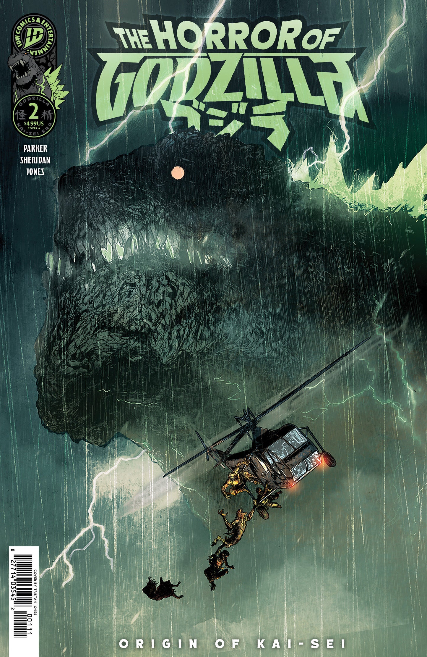 The Horror of Godzilla [Kai-Sei Era] #2 Cover A (Jones) FOC August 10, 2026
