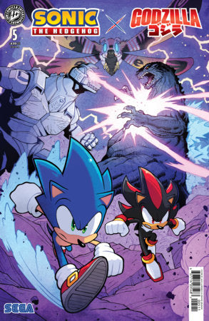 Sonic the Hedgehog x Godzilla #5 Cover A (Lawrence) FOC November 2, 2026
