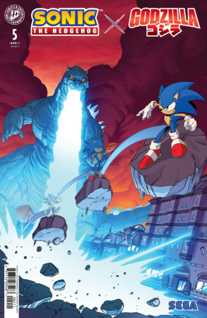 Sonic the Hedgehog x Godzilla #5 Variant B (Schoening) FOC November 2, 2026