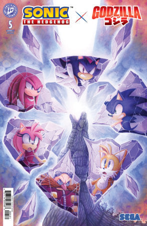 Sonic the Hedgehog x Godzilla #5 Variant RI (15) (Haines) [1:15] FOC November 2, 2026