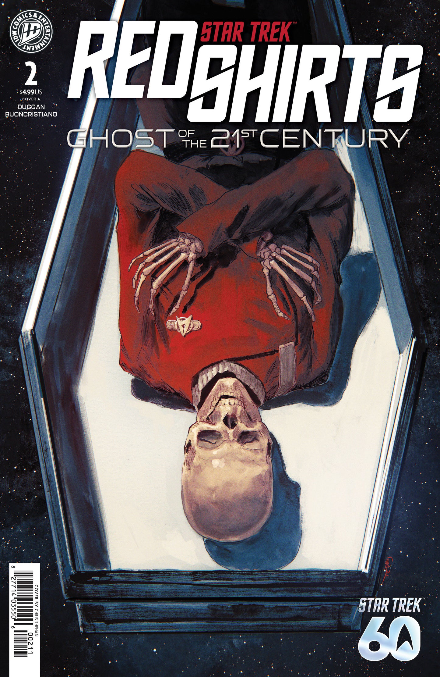 Star Trek: Red Shirts--Ghost of the 21st Century #2 Cover A (Shehan) FOC August 3, 2026
