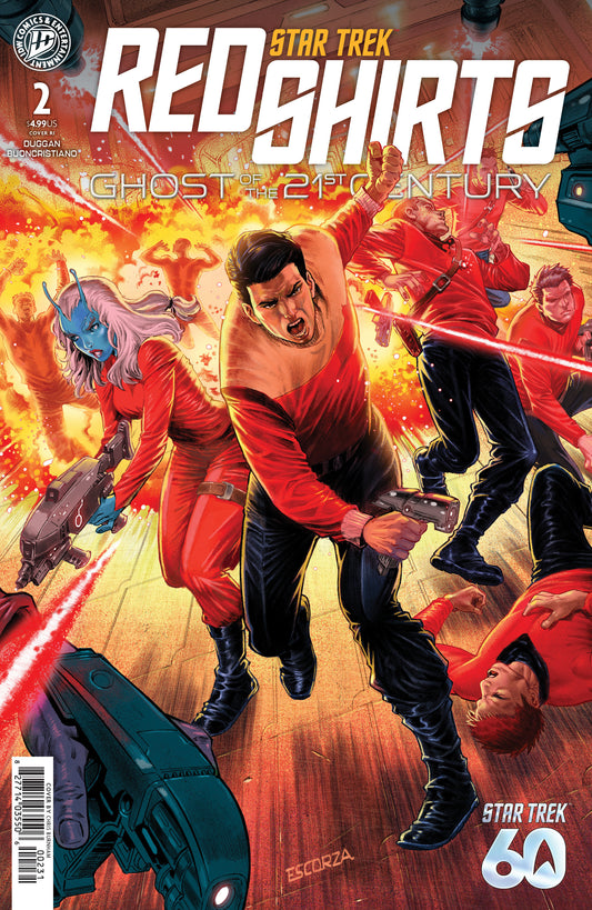 Star Trek: Red Shirts--Ghost of the 21st Century #2 Variant RI (10) (Escorza Brothers) FOC August 3, 2026