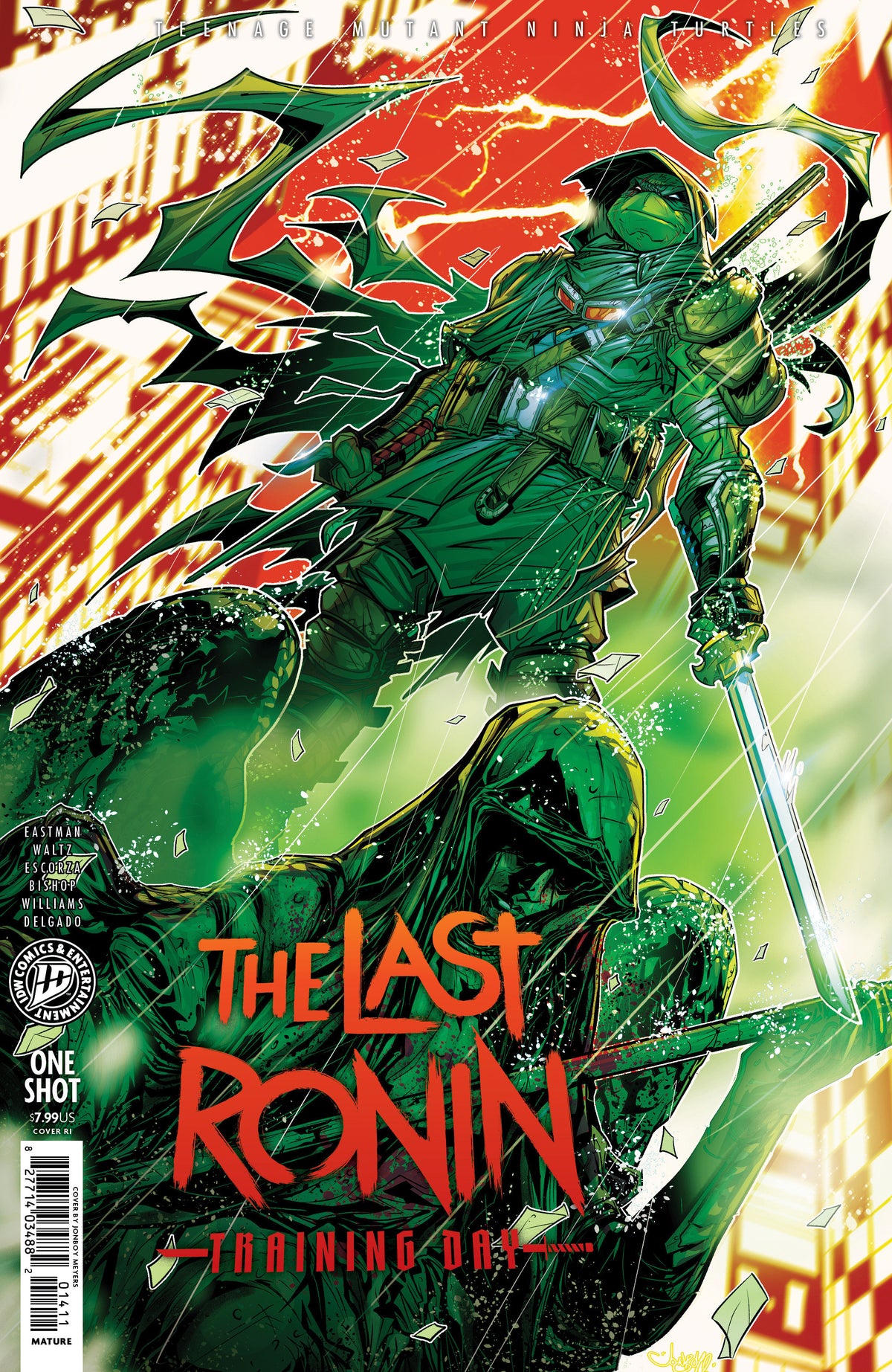 Teenage Mutant Ninja Turtles: The Last Ronin--Training Day Variant RI (25) (Meyers)