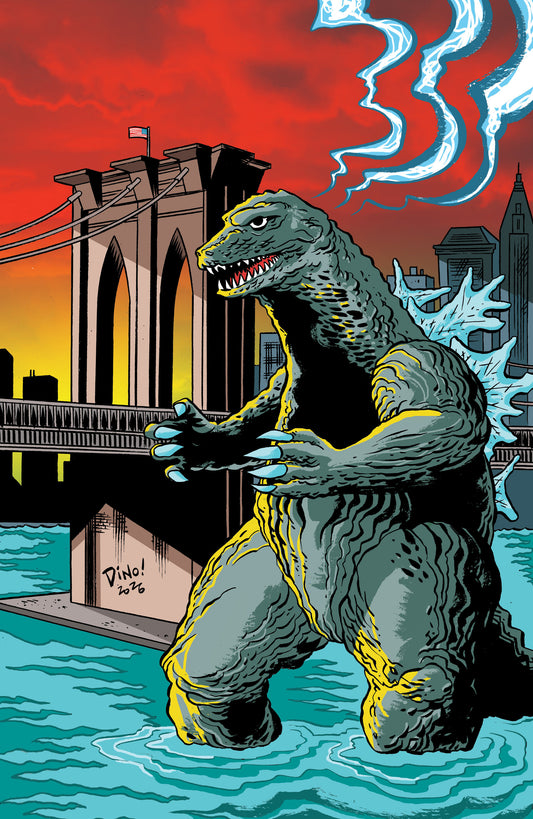 Godzilla Vs. America: New York City Variant RI (10) (Haspiel Full Art) FOC August 17, 2026