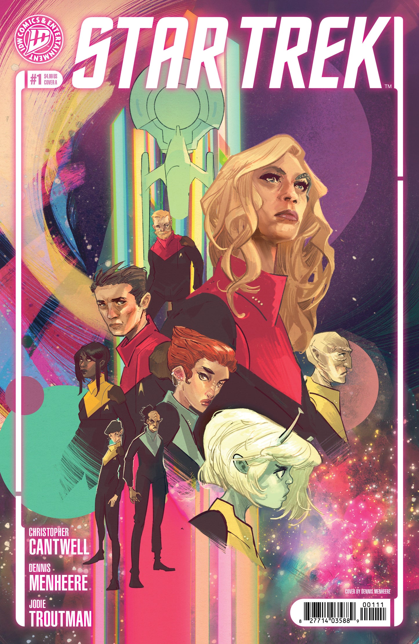 Star Trek (2026) #1 Cover A (Menheere) FOC August 17, 2026