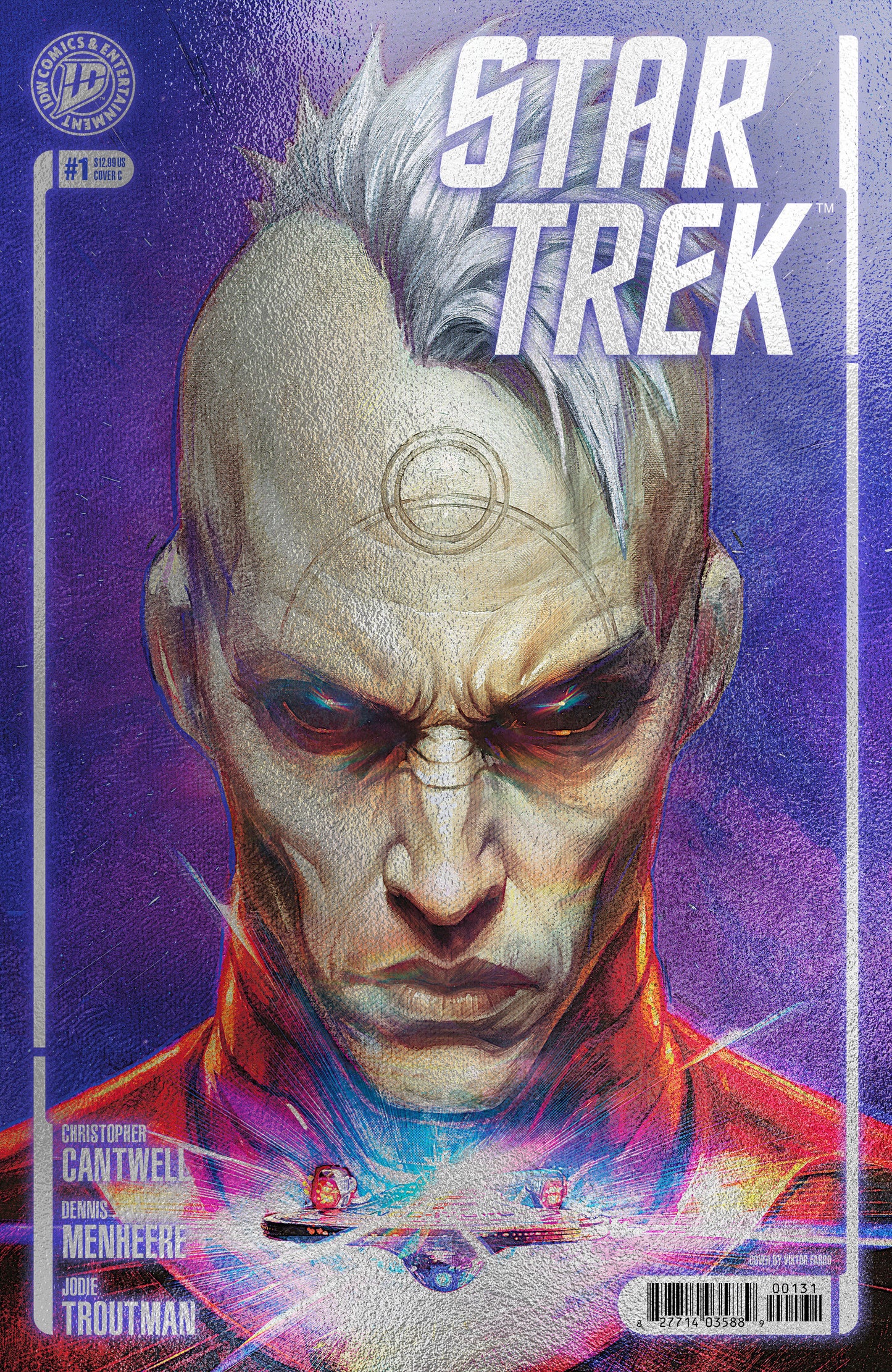Star Trek (2026) #1 Variant C Foil (Farro) FOC August 17, 2026
