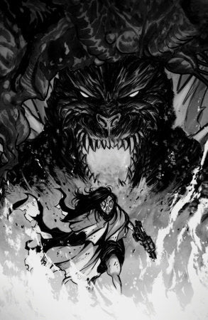 Order Requirements Godzilla: Revenge of the Deadzone [Kai-Sei Era] #2 Variant RI (10) (Tunica B&W Full Art) [1:10] FOC October 12, 2026