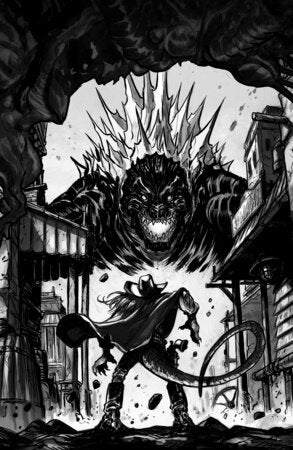 Godzilla: Revenge of the Deadzone [Kai-Sei Era] #4 Variant RI (10) (Tunica B&W Full Art) [1:10] FOC December 7, 2026