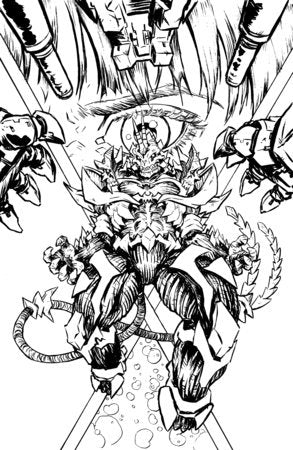 Starship Godzilla: Invasion X [Kai-Sei Era] #4 Variant RI (10) (Ono B&W Full Art) [1:10] FOC November 30, 2026