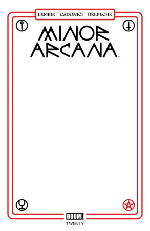 Minor Arcana #20 C Blank Sketch Variant FOC September 28, 2026
