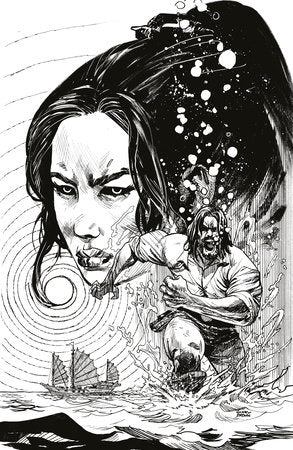 BRZRKR: The Bleeding Tide #1 L Unlimited Var (Full Art, Brown)