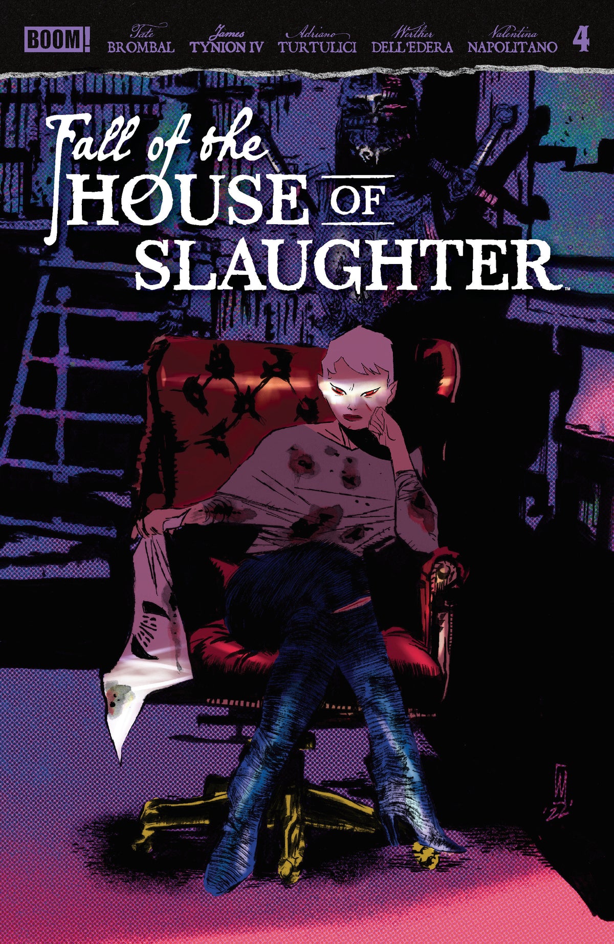 Fall of the House of Slaughter #4 B Main (Dresesd, Dell'Edera)