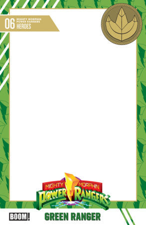 Mighty Morphin Power Rangers (2026) #6 D Trading Card Blank Sketch Variant FOC October 19, 2026