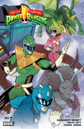 Mighty Morphin Power Rangers (2026) #7 B Variant (Dressed, Sevy) FOC November 23, 2026