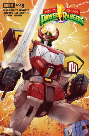 Mighty Morphin Power Rangers (2026) #8 B Variant (Dressed, Griffith) FOC December 14, 2026