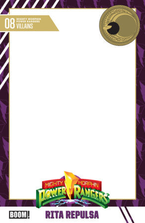 Mighty Morphin Power Rangers (2026) #8 D Trading Card Blank Sketch Variant FOC December 14, 2026