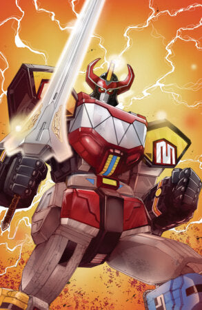 Mighty Morphin Power Rangers (2026) #8 F 1:10 INCV Foil Variant (Full Art, Foil,Griffith) [1:10] FOC December 14, 2026