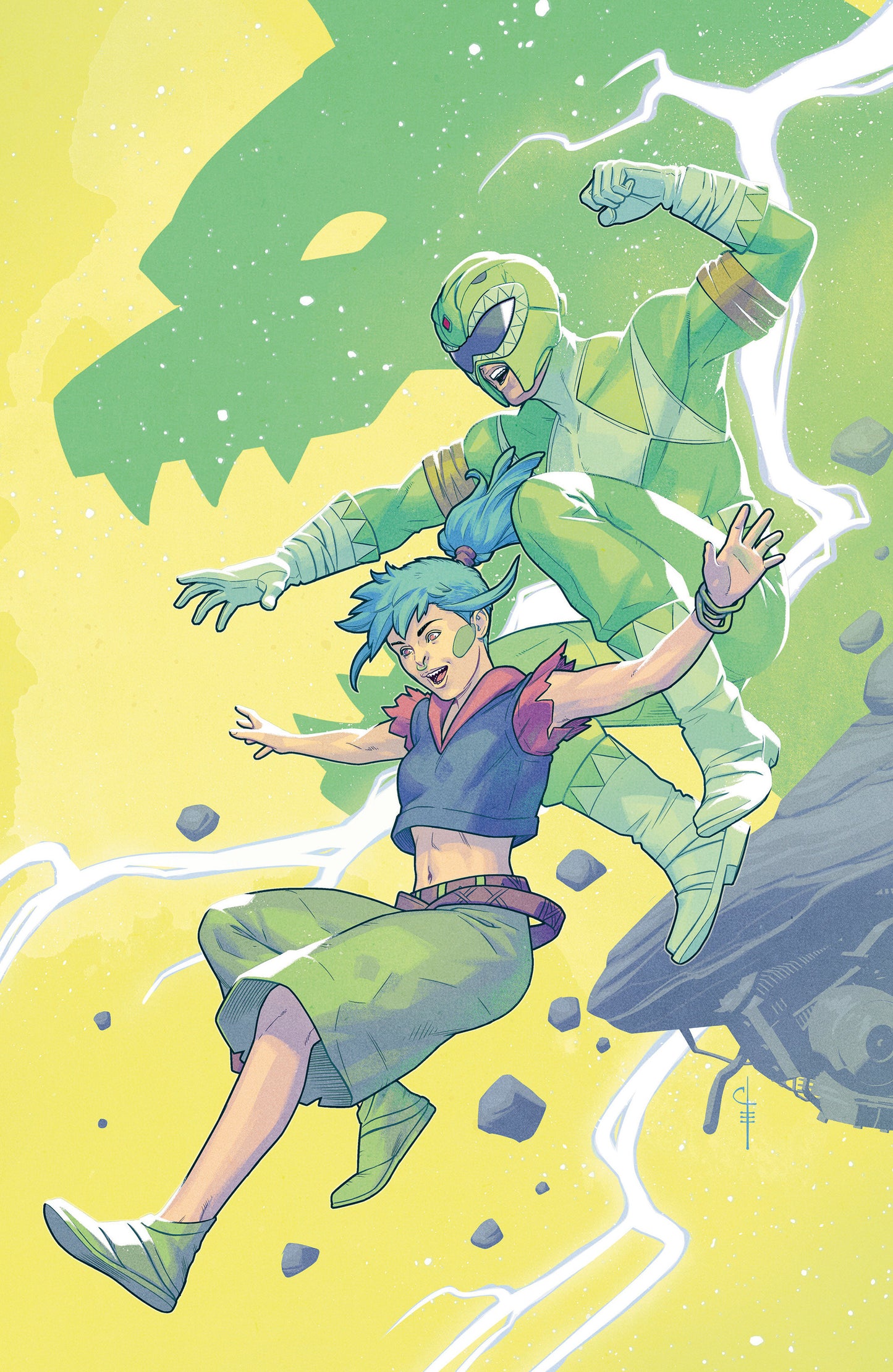 Power Rangers Green #2 F 1:20 INCV Variant (Full Art, Evenhuis) FOC August 17, 2026