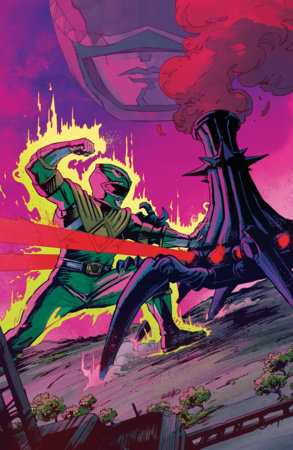 Power Rangers Green #5 E 1:10 INCV Foil Variant (Full Art, Vargas) [1:10] FOC November 16, 2026