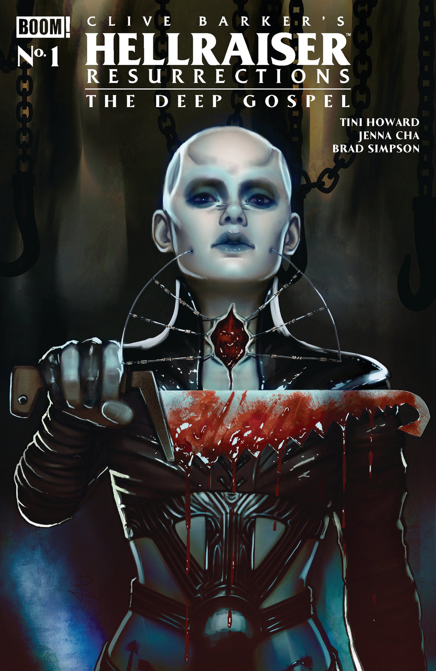 Hellraiser: Resurrections - The Deep Gospel #1 A Main (Dressed, Puebla) FOC August 10, 2026