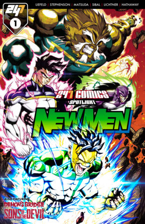247 COMICS Presents / Spotlight #1 Cover F - NEWMEN Manga Var FOC September 21, 2026
