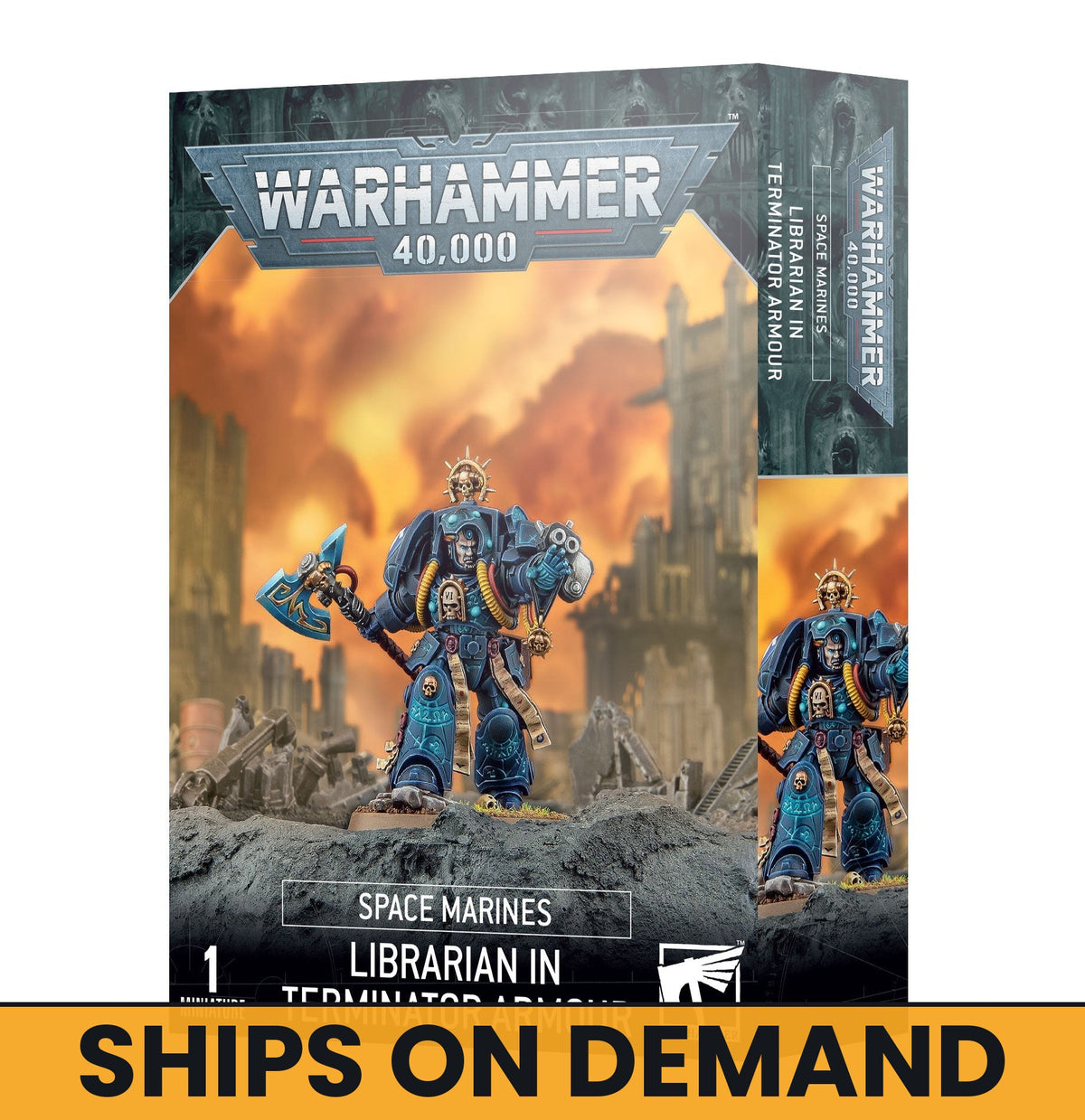 SM LIBRARIAN IN TERMINATOR ARMOUR