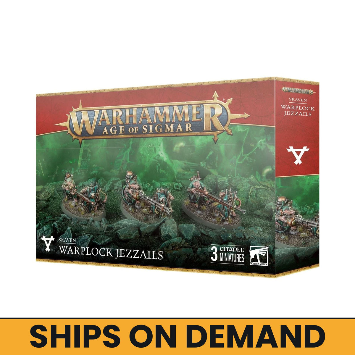 SKAVEN: WARPLOCK JEZZAILS